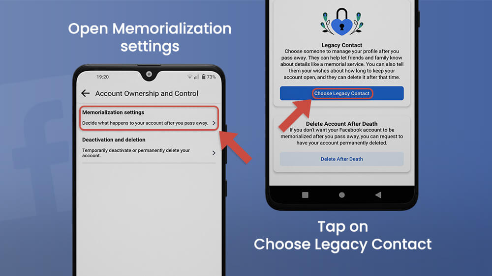 Memorialization Settings - Facebook Legacy Contact