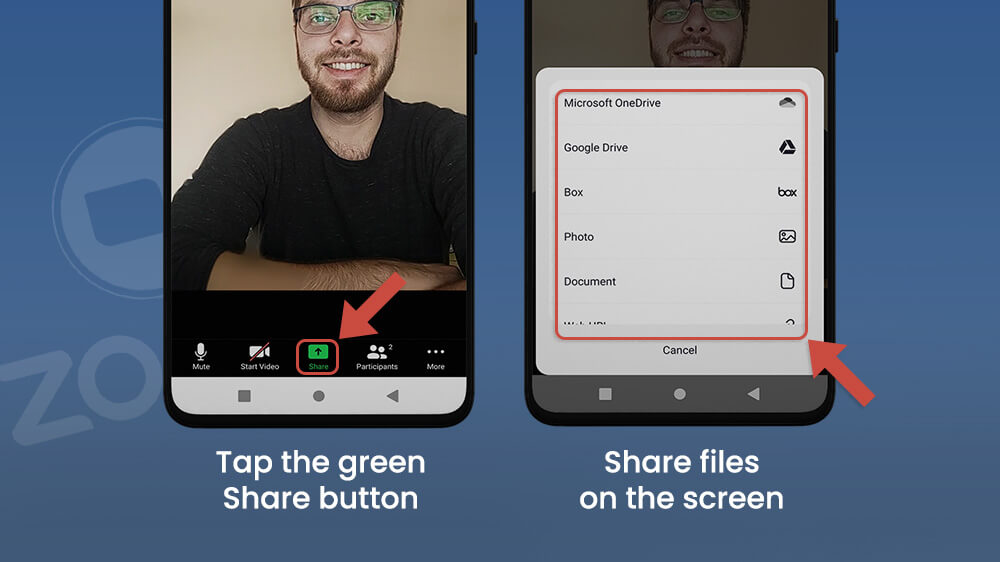 Share Files in Zoom App