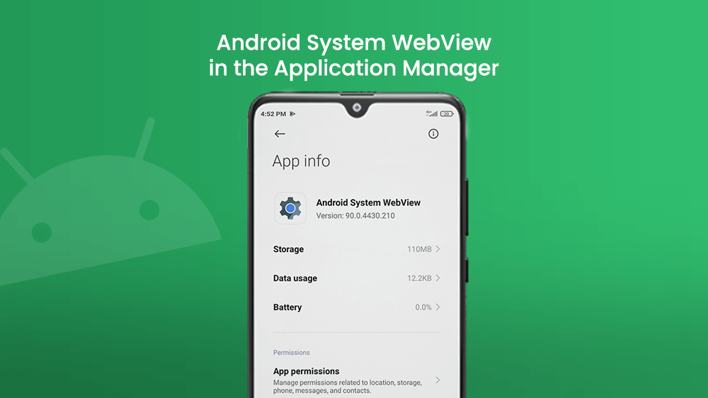 Where to Find Android System WebView?
