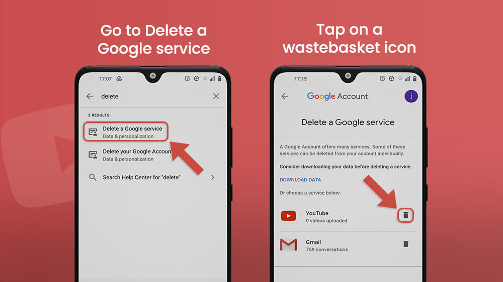 Delete a Google Service on Your Smartphone