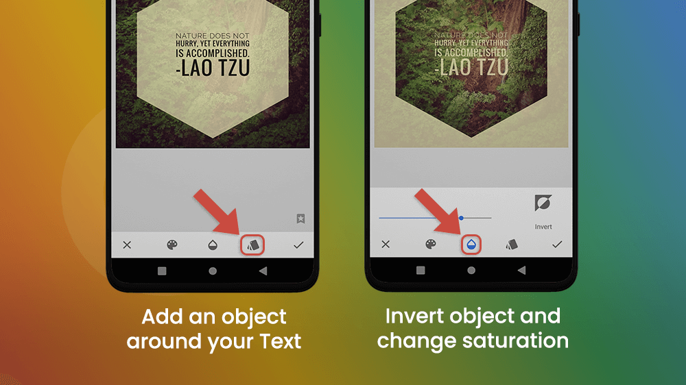 Editing Text In Google Snapseed