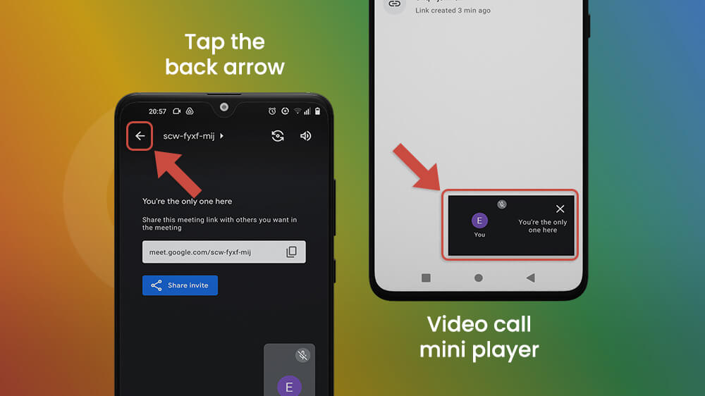 Video Call Mini Player