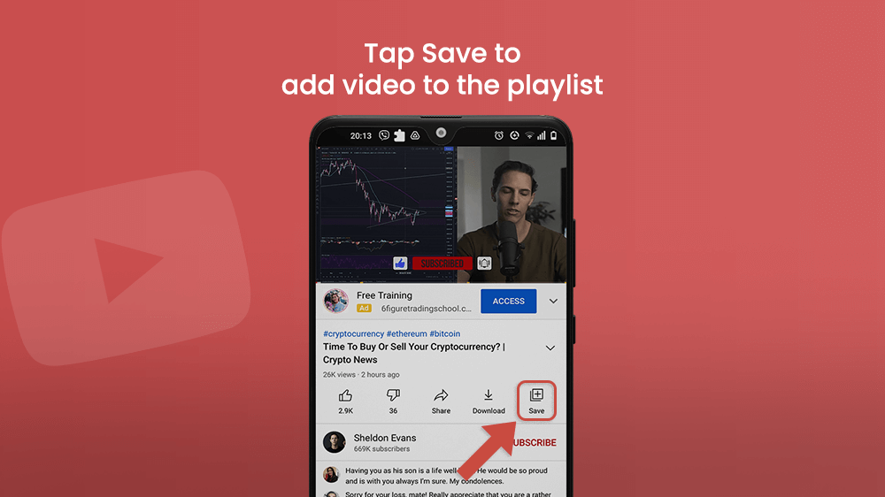 Add YouTube Video to the Playlist