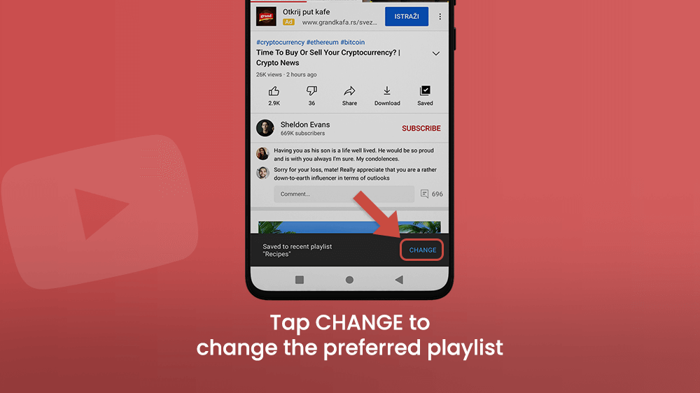 Change the Preferred YouTube Playlist