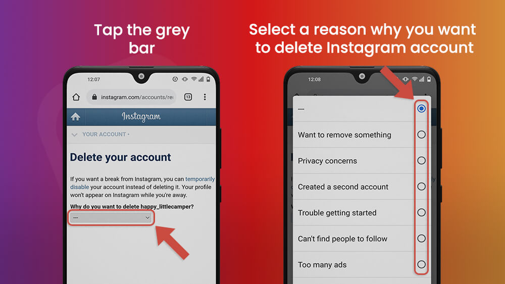 Reason you want to Delete Your Instagram Account