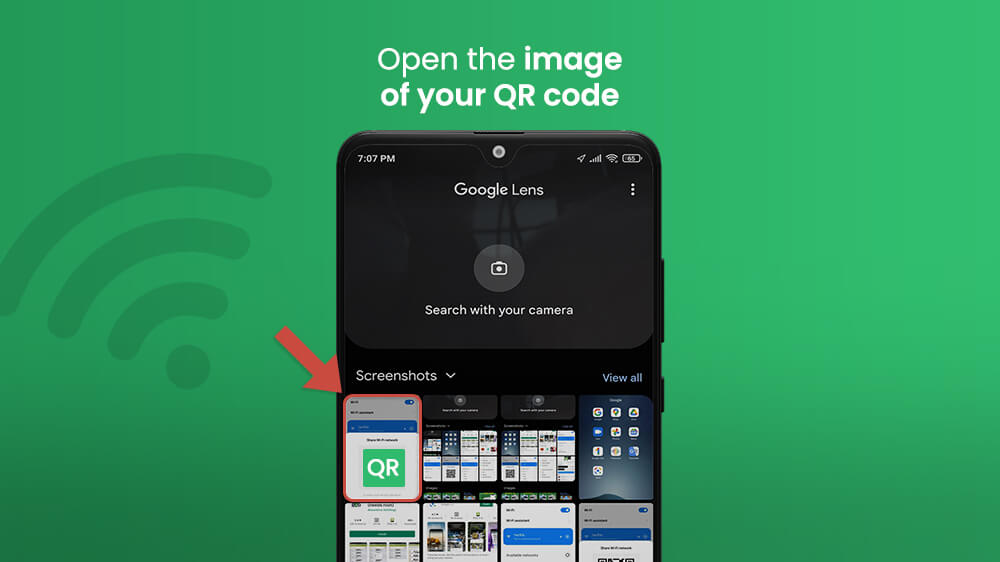 9. Open QR Code Image