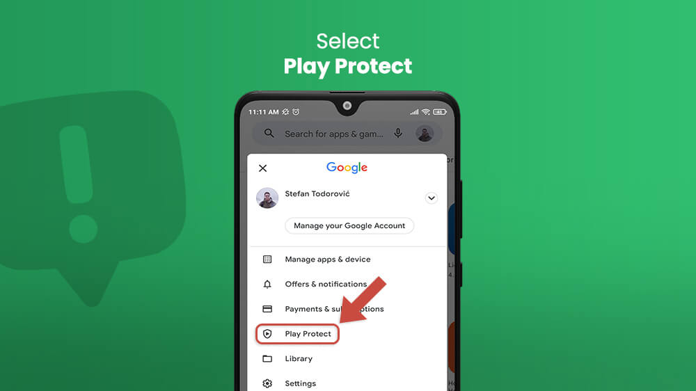 3. Select Play Protect