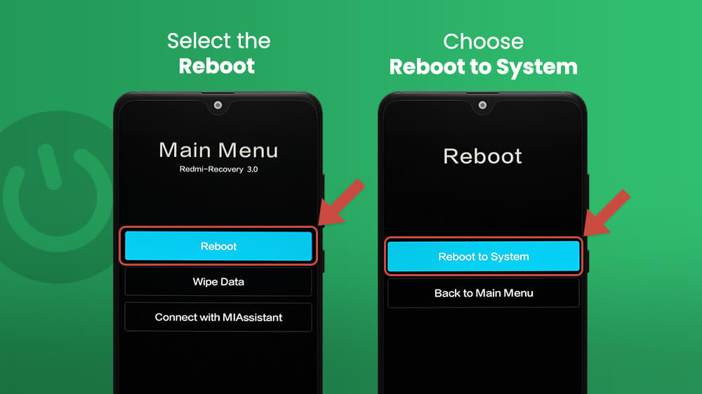 8. Reboot Smartphone & Reboot to System