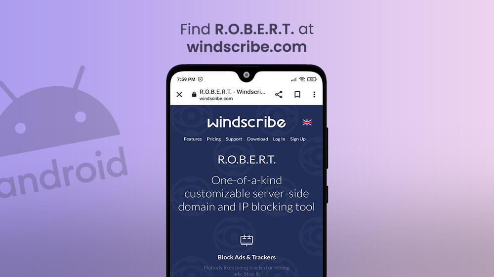 22. Download ROBERT by Windscribe