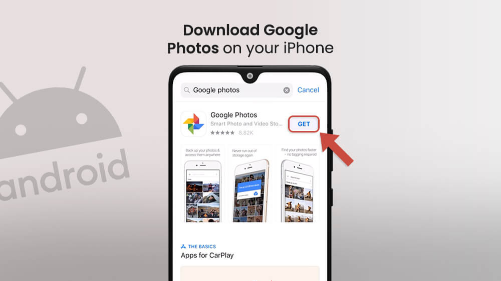 6. Download Google Photos - iPhone