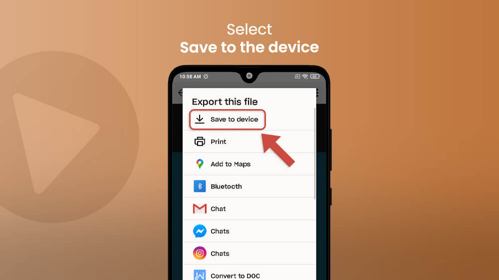 Save Photo to Device in Using Dropbox App