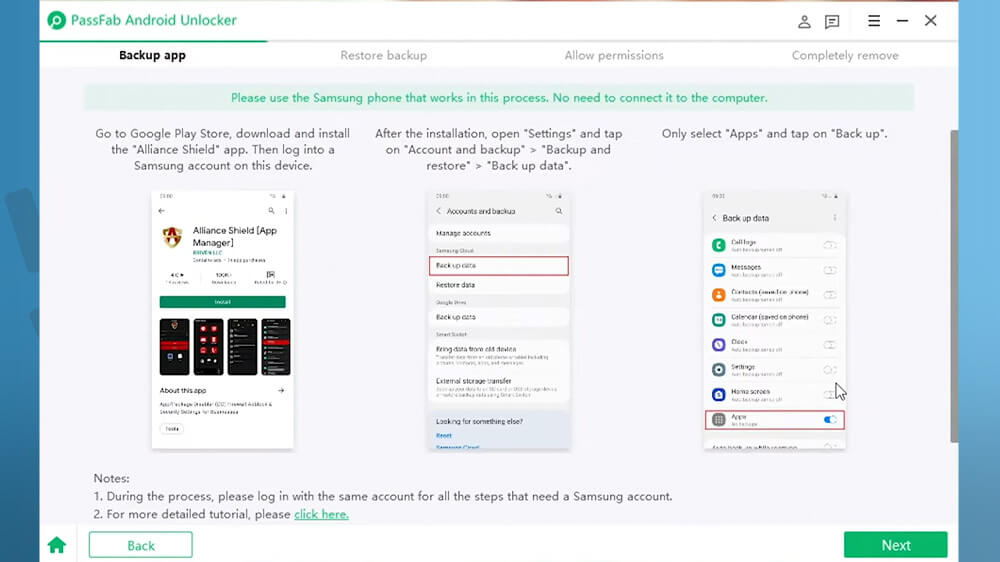 5. Follow Pass Fab Instructions