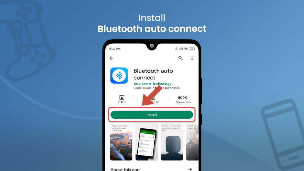 17. Install Bluetooth Auto Connect