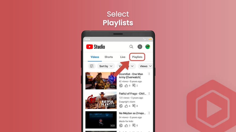 32. Select Playlists