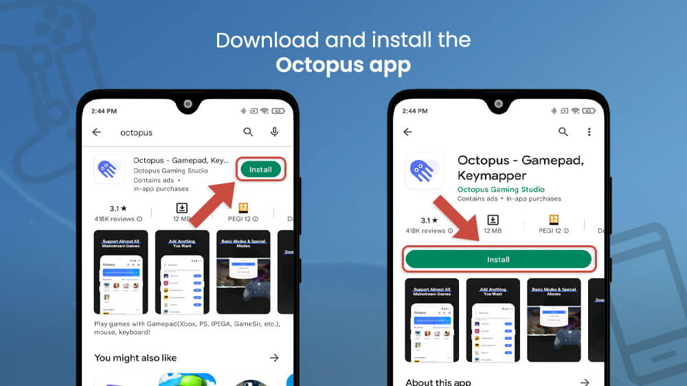 7. Download and Install the Octopus App