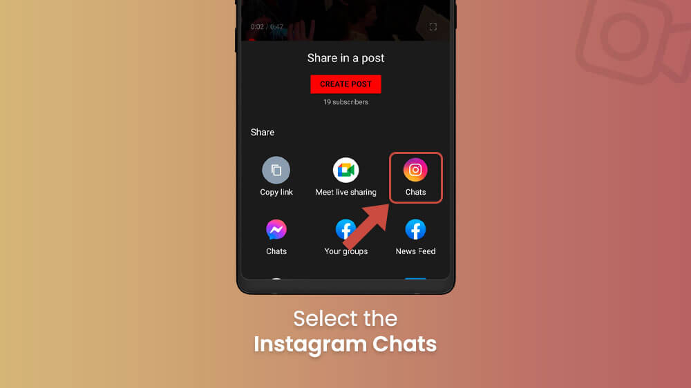 12. Select the Instagram Charts