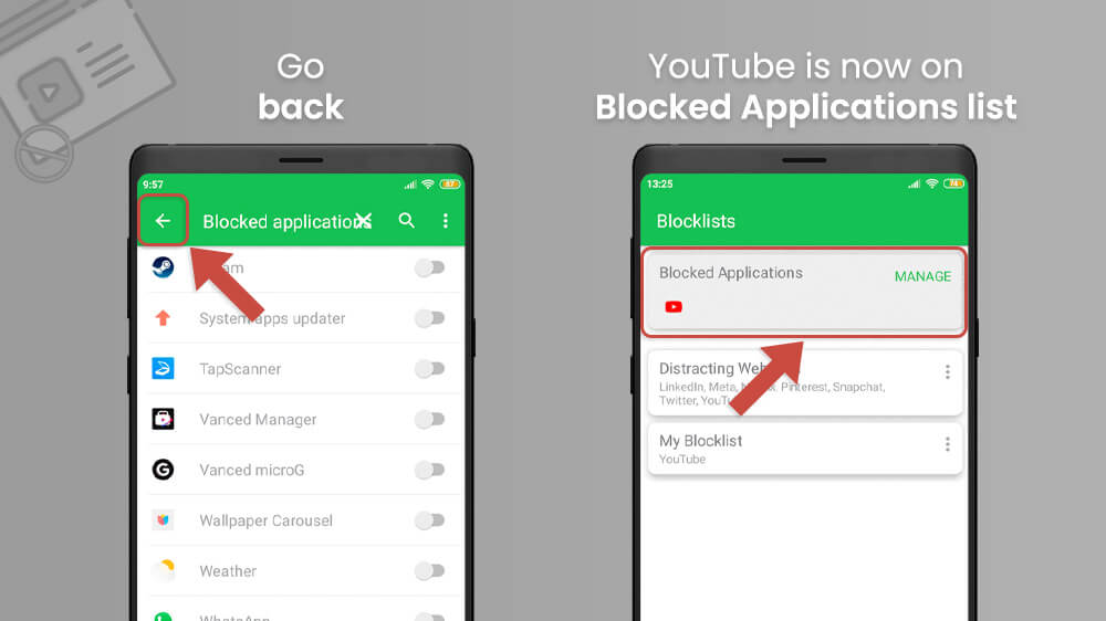 4. YouTube App is Blocked on Freedom App on Android