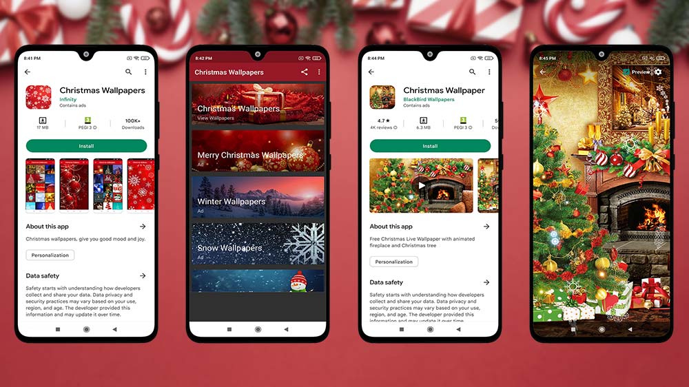 Christmas Wallpapers and Christmas Wallpaper App Android
