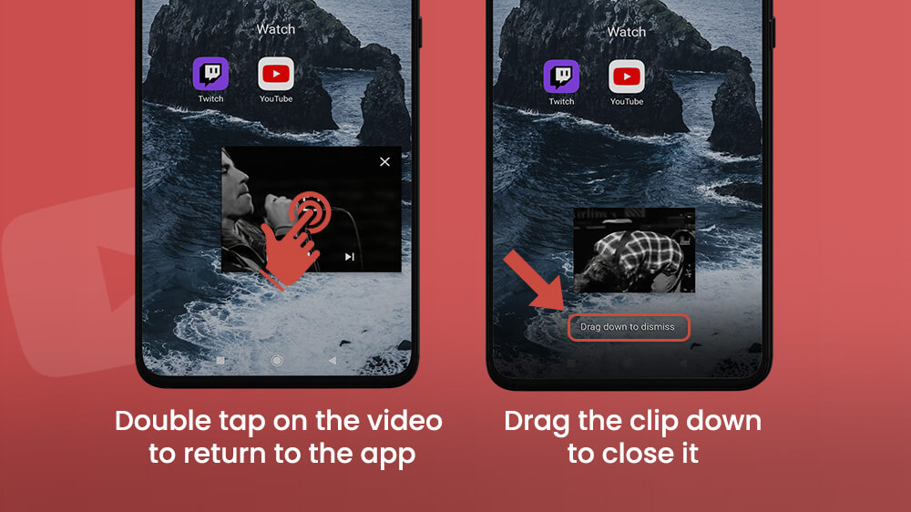 Return to the App or Close the Clip