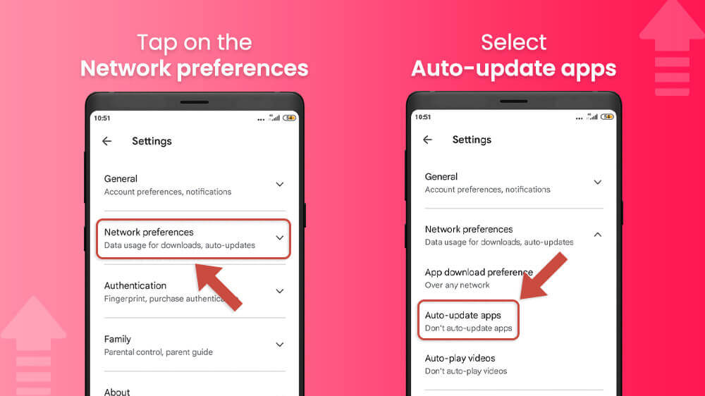 10. Select Auto-update apps in Google Play app